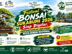 Festival Bonsai Sukabumi 2026 Siap Digelar, Jampangtengah Jadi Pusat Pesta Bonsai Nasional