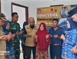 Kolaborasi Lintas Pihak, Eunur Terima Kunci Rumah Layak Huni di Cidahu