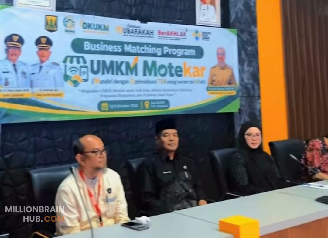 Business Matching Program UMKM Motekar (Mandiri dengan Optimalisasi Teknologi Secara Terarah). |Foto: ist