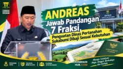 Wakil Bupati Sukabumi H. Andreas. |Foto: dok