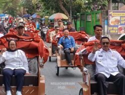 Meringankan Beban Warga, 100 Unit Becak Listrik Bantuan Presiden Prabowo Resmi Meluncur di Sukabumi