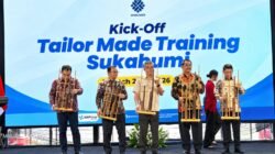 Menteri Ketenagakerjaan (Menaker) RI Yassierli meluncurkan program Tailor Made Training (TMT) ABT Batch 2 Tahun 2026 di Pendopo Sukabumi, Minggu (11/10/2026 foto ;ist